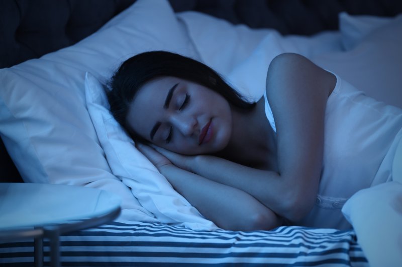 Woman sleeping
